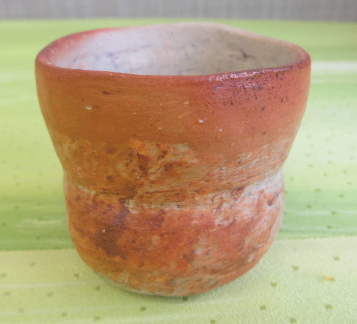 作 川端文男 ～備前焼専門卸小売店 川口陶楽苑～ 「備前ぐい呑」 川端 文男