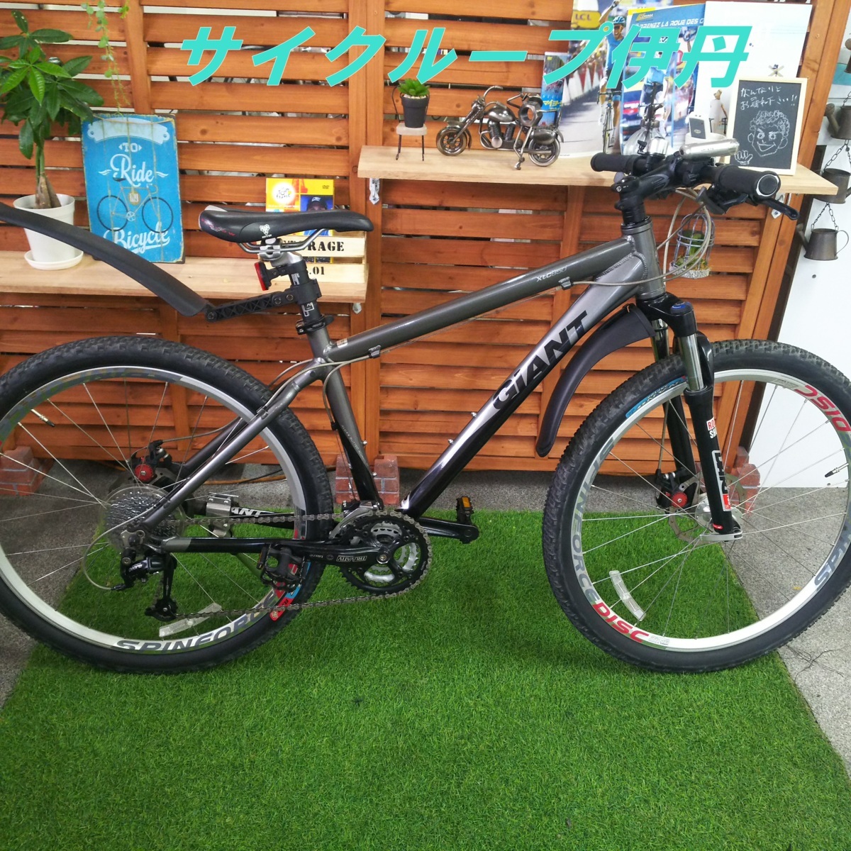 本物保証，格安 GIANT XTC850 MTB 良品 Wディスク Fサス 26インチ 泥除け付 マウンテンバイク ジャイアント(Sサイズ)｜売買されたオークション情報、yahooの商品情報をアーカイブ公開 - オークファン ハードテイル