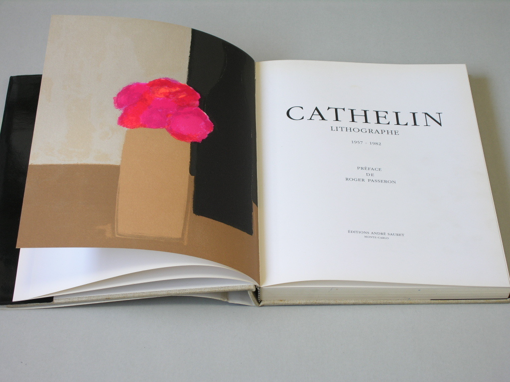 CATHELIN LITHOGRAPHE 1957-1982（1990年）ベルナール・カトラン