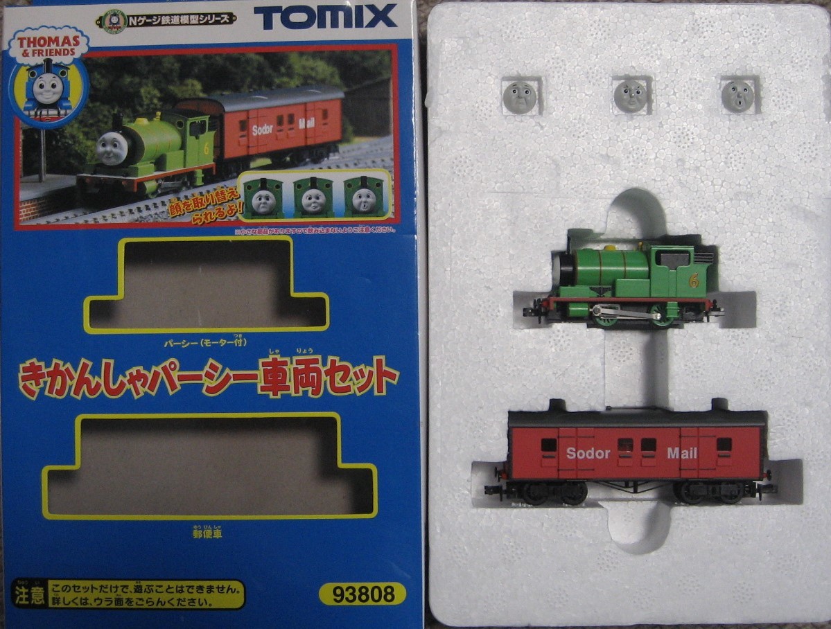 SALE，人気SALE TOMIX 機関車パーシー 郵便車セット 品番93808(蒸気機関車)｜売買されたオークション情報、yahooの商品情報をアーカイブ公開 - オークファン 蒸気機関車