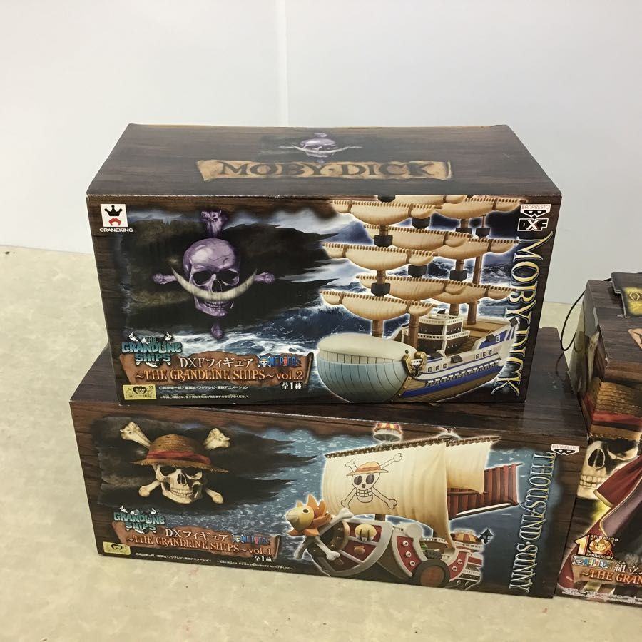 未開封 ONE PIECE DXF THE GRANDLINE MEN ルフィ フランキー SHIPS モビー・ディック号 他