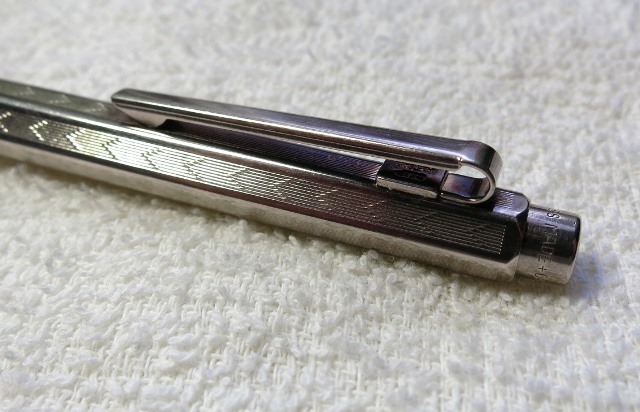実用に　中古　カランダッシュ　エクリドール　シェブロン　ボールペン
