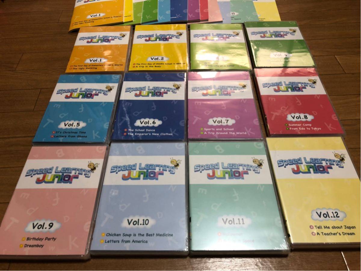 Speed Learning Junior スピードラーニングジュニア 1巻～12巻セット