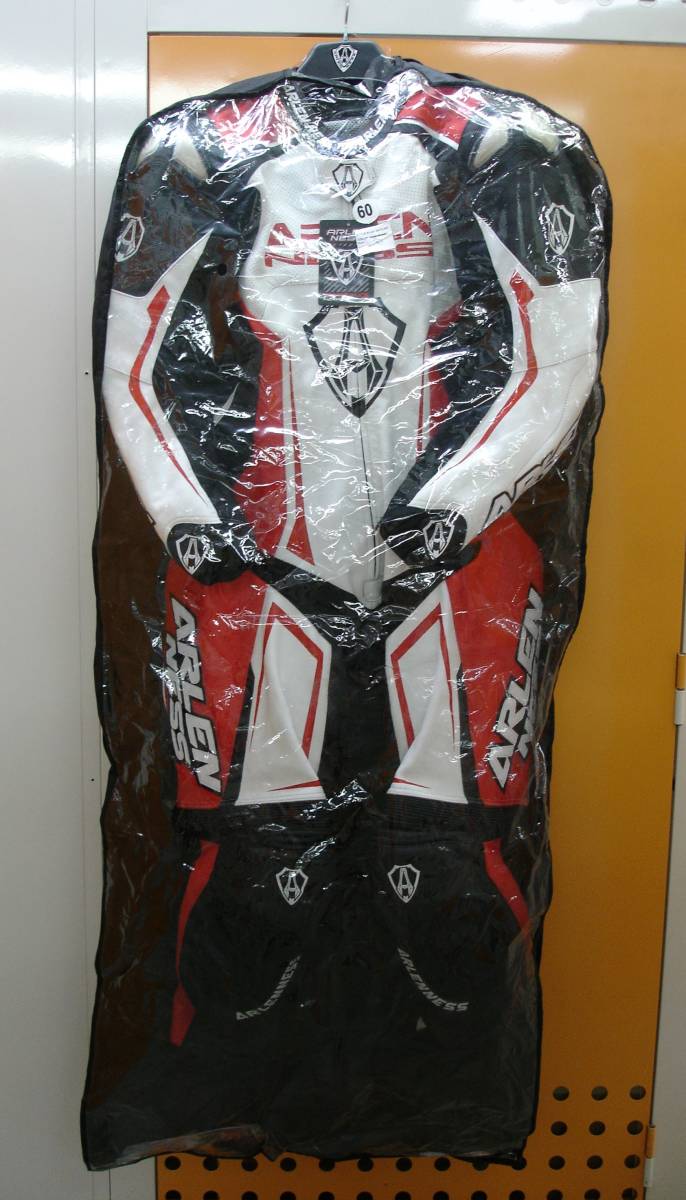 ARENNESS アレンネス LS1-8970-AN 牛革レザー レーシングスーツ 新品 サイズ60 LS1-241308-AN RED ARLENNESS RACINGSUITS HIGH END MODEL \u2013 BERIK