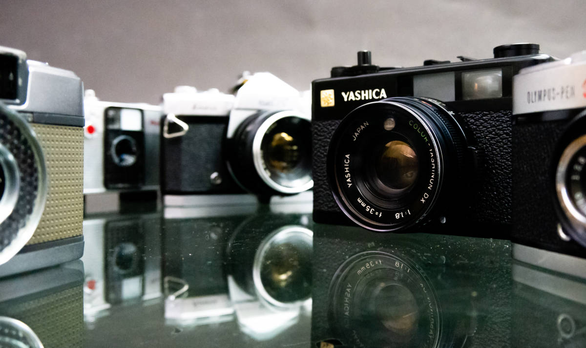 ヤシカ　フイルムカメラ YASHICA Yashica OLYMPUS T – 国産二眼レフ「ヤシカフレックスC型」で