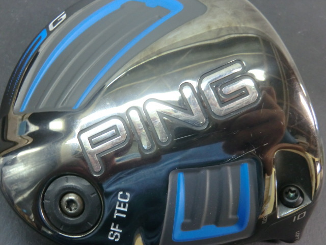 限定セール，HOT ぶっ飛び高反発加工済 + 加工 PING G SF TEC ピンジャパン １０&deg;(ピン)｜売買されたオークション情報、yahooの商品情報をアーカイブ公開 - オークファン 男性右きき用