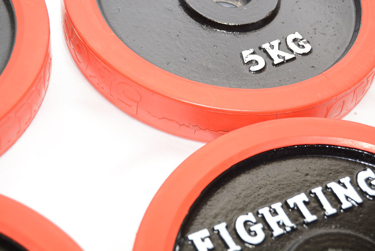 FIGHTING 5KG ダンベルプレート 4枚セット 美品 ファイティングロード