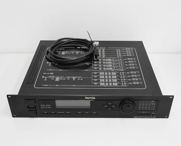 オーディオ機器 Panasonic RAMSA デジタルマルチプロセッサ WZ-DM30