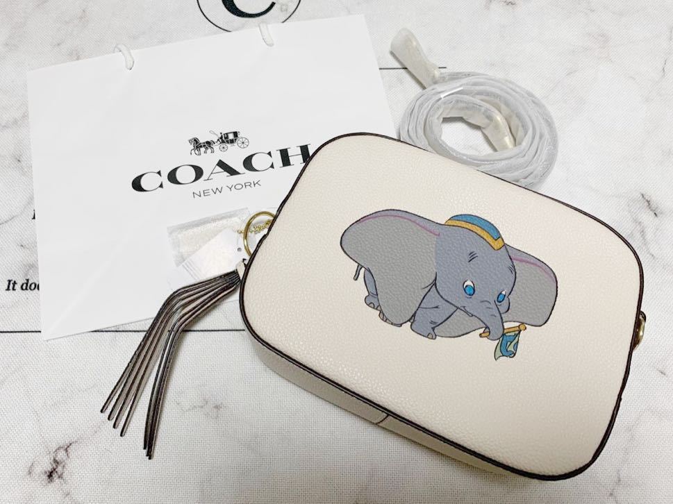 ★新品★COACH コーチ ディズニー Disney ダンボ コラボ レア 限定 ショルダーバッグ