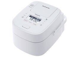 パナソニック 5.5合 炊飯器 圧力IH式 Wおどり炊き ホワイト SR-VSX108-W