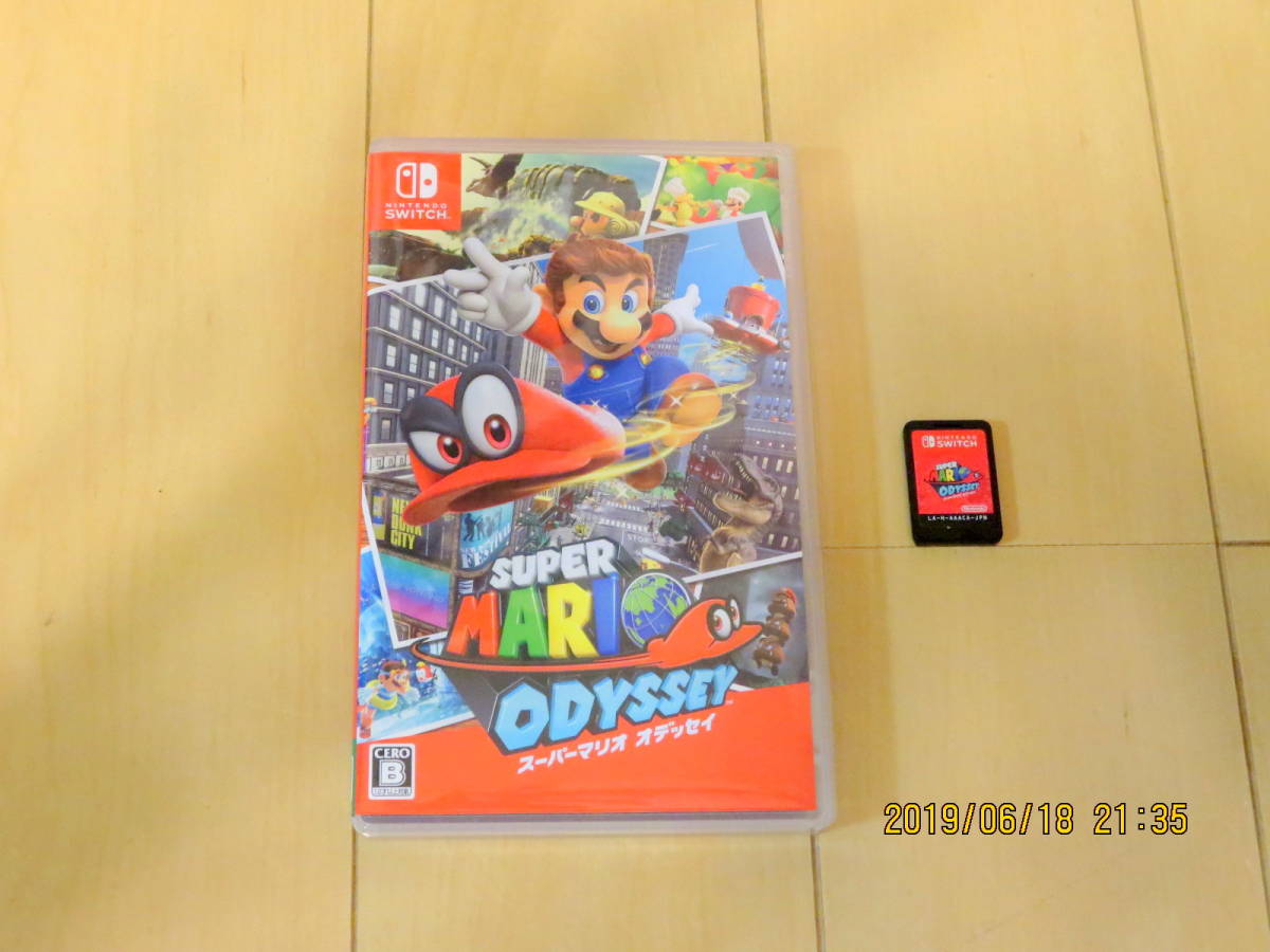 再出品★Nintendo Switch／ニンテンドースイッチ★ソフト★スーパーマリオ オデッセイ【中古品】_1
