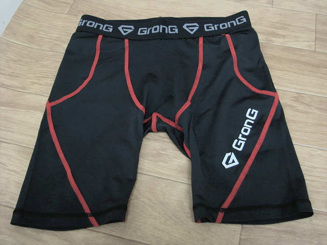 ・⑰GronG スポーツタイツ ショート 14枚 メンズ コンプレッション他 カーフスリーブ アームカバー？ ランニングポーチ シャツetcまとめて 