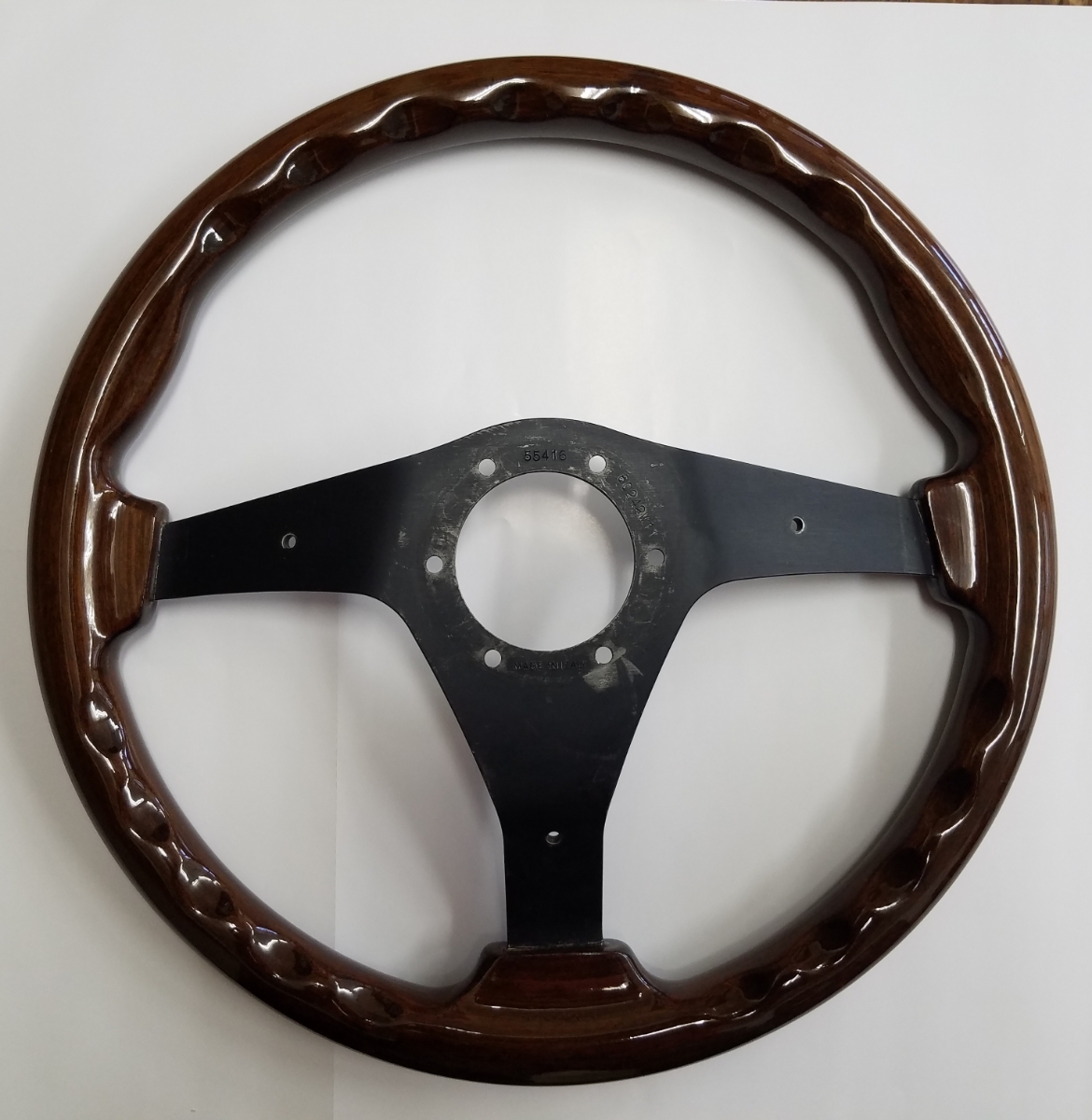 NARDI GARA3 ウッドステアリング 36.5Φ 【センターパッド、ホーンボタン無し】