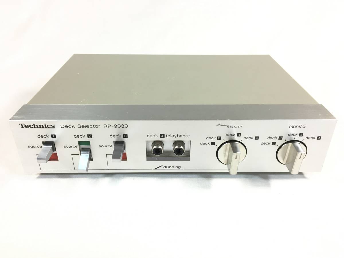 Technics RP-9030 デッキセレクター テクニクス Deck Selector - Yahoo