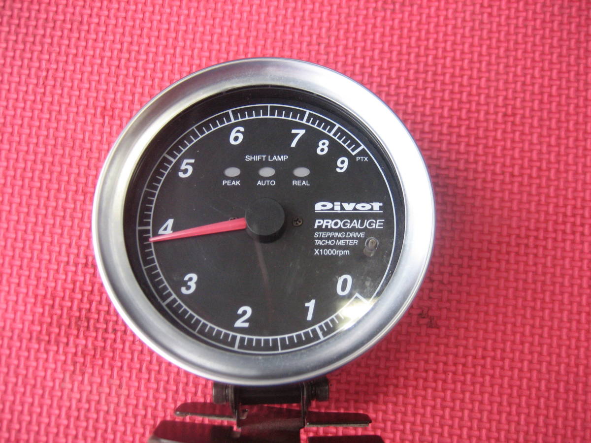 タコメーター PROGAUGE PIVOT メーター 生産終了品 Pivot PTX-W pivot