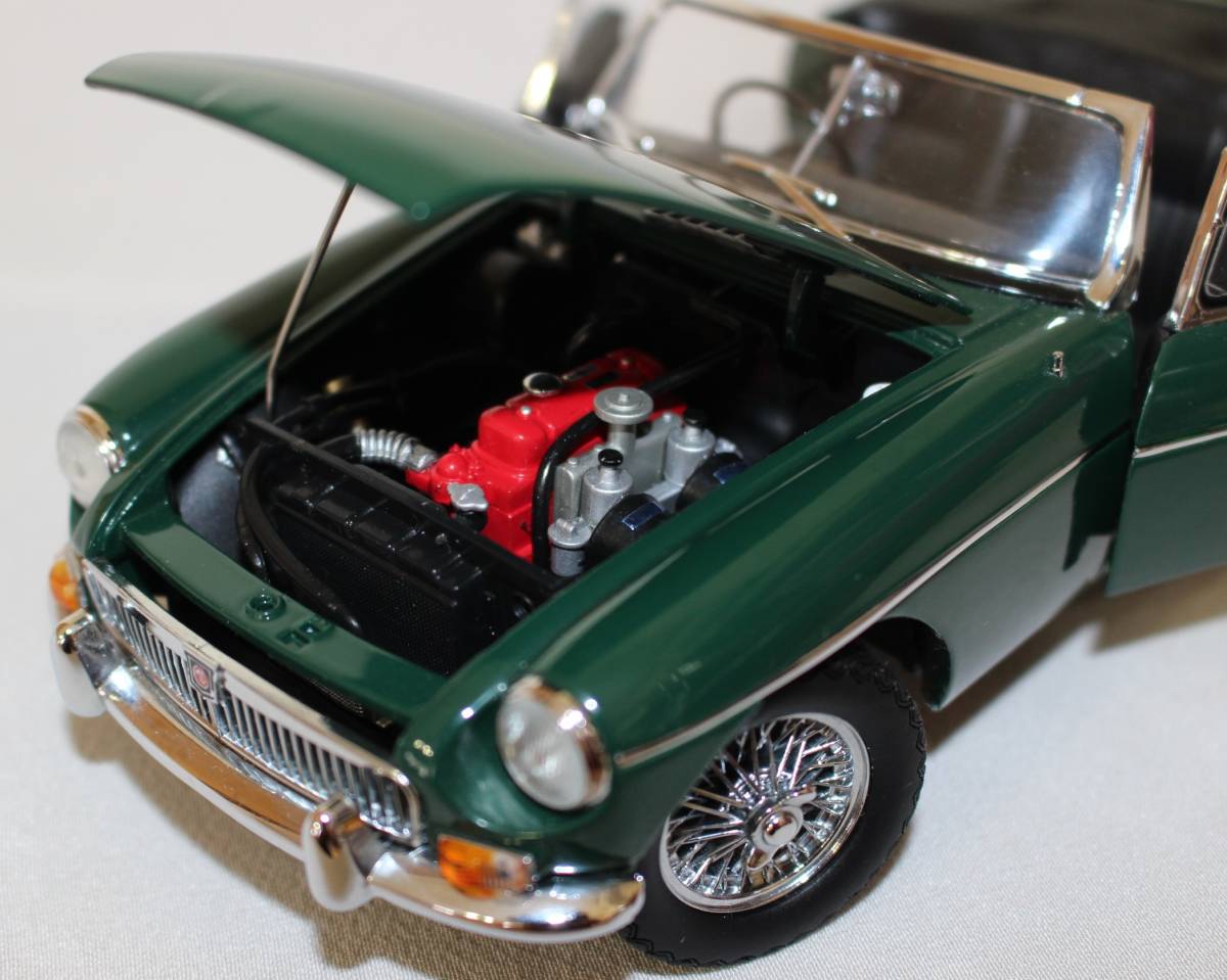 京商 MGB Mk-1 1/18 ミニカー グリーン MGB 【公式通販】