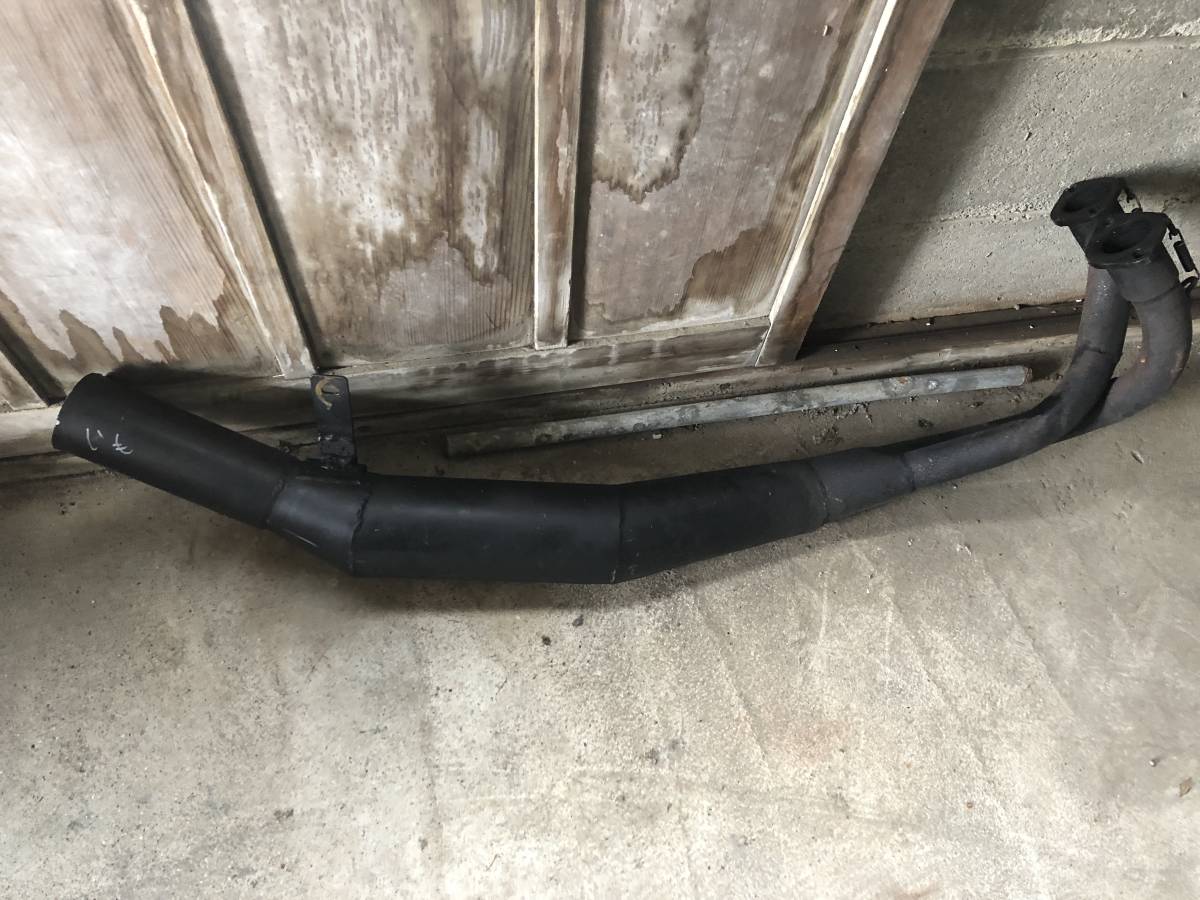 ゼンシン RZ250 zenshin - 2気筒系ショートイモ管！ RZ250用 マフラー 