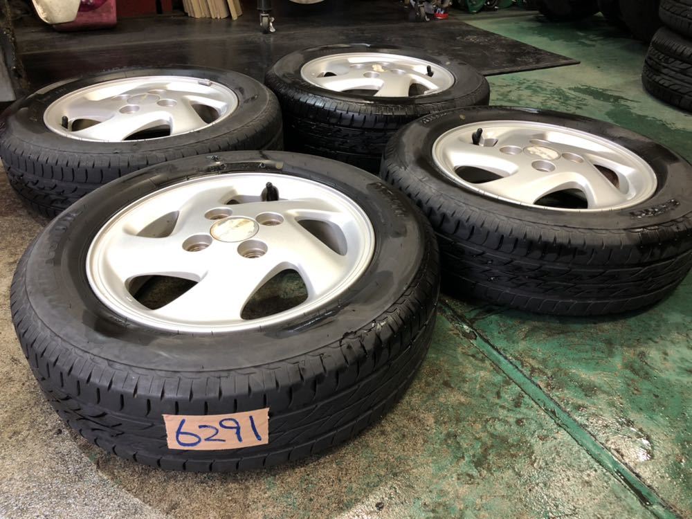 本物保証，人気セール スバル純正 13inch 4j+45 &times; BS 155/65R13 PCD100 4穴 プレオ ヴィヴィオ サンバー(ラジアルタイヤ)｜売買されたオークション情報、yahooの商品情報をアーカイブ公開 - オークファン 4穴