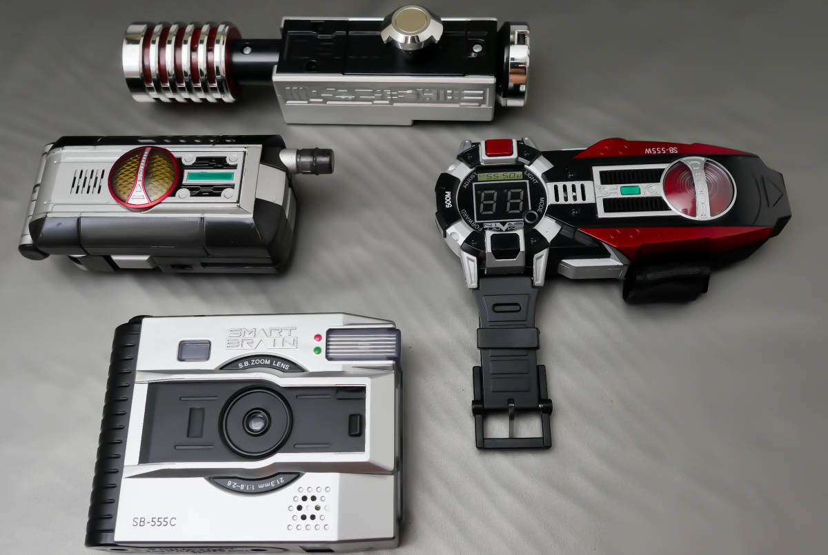 美品 仮面ライダー555 ファイズギアボックス 完品 _8