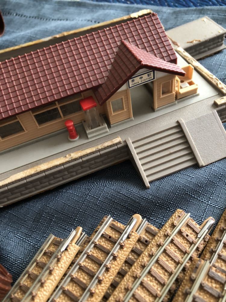 ジャンクNゲージ約80両まとめ売り！おまけでレールや部品 ジャンク Nゲージ