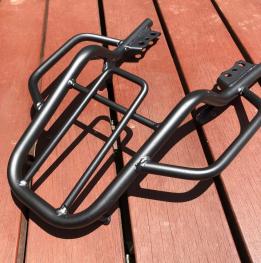 ★送料500円★ ヤマハ YAMAHA トリッカー tricker XG250 DG10J DG16J リア キャリア 互換 ブラック 黒 汎用 社外品 バイク カスタム パーツ