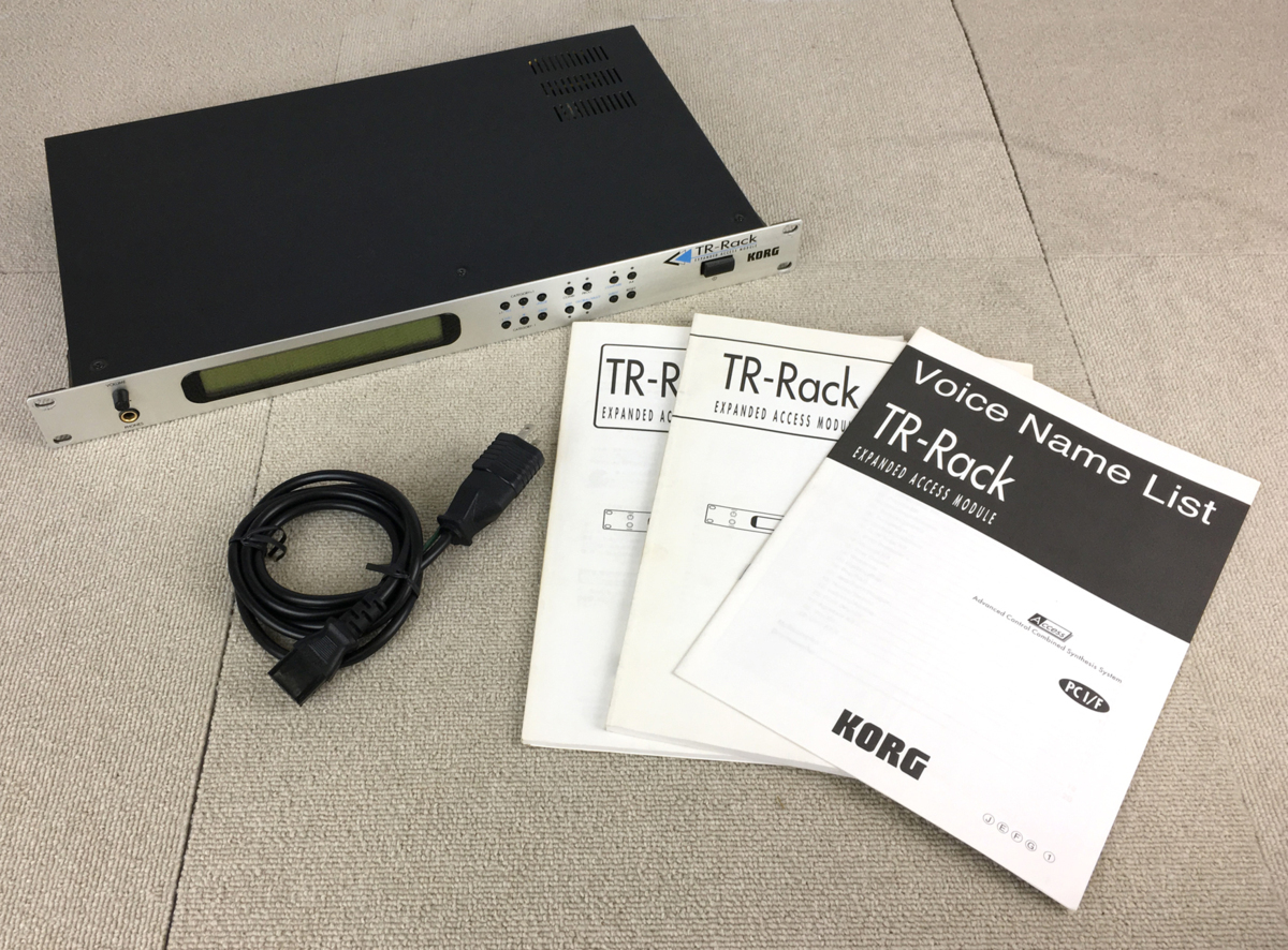 ☆ジャンク品☆音源モジュール TR-Rack KORG コルグ モジュール