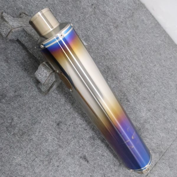 ▽ 汎用 60.5 アールズギア チタン サイレンサー スリップオン ▽ 汎用 60.5 アールズギア チタン サイレンサー スリップオン