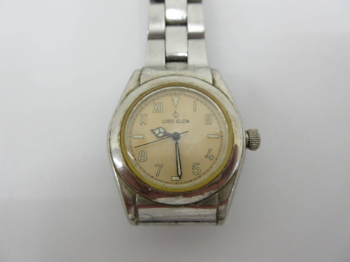 LORD ELGIN ロードエルジン バブルバック 自動巻き 稼働品 M-049