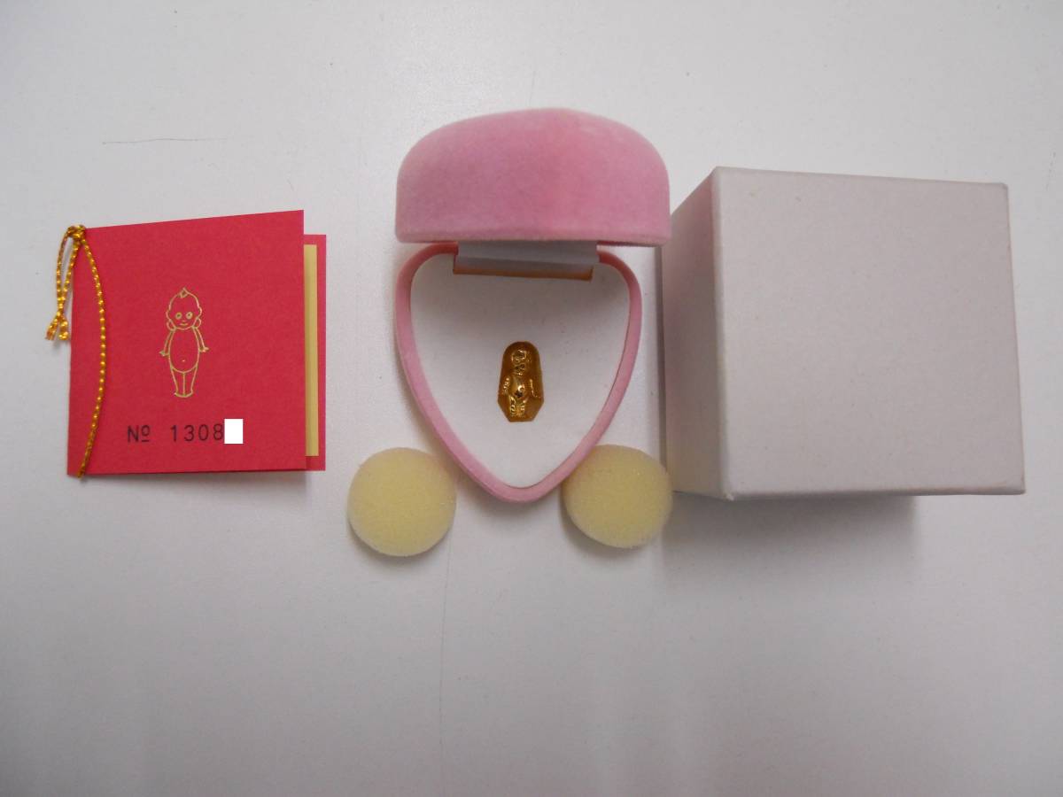 高品質，大人気 キューピー マヨネーズ 2001年 懸賞品 ゴールド キューピー K18 4.2g 1.5cm 付属完品(その他)｜売買されたオークション情報、yahooの商品情報をアーカイブ公開 - オークファン その他