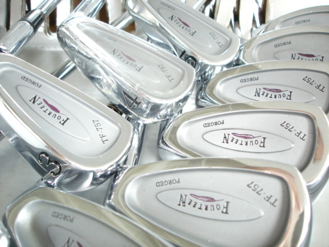 【正規品，大得価】 奇跡の 最高級 FOURTEEN 757 FORGED 多数 10本(フォーティーン)｜売買されたオークション情報、yahooの商品情報をアーカイブ公開 - オークファン 男性右きき用