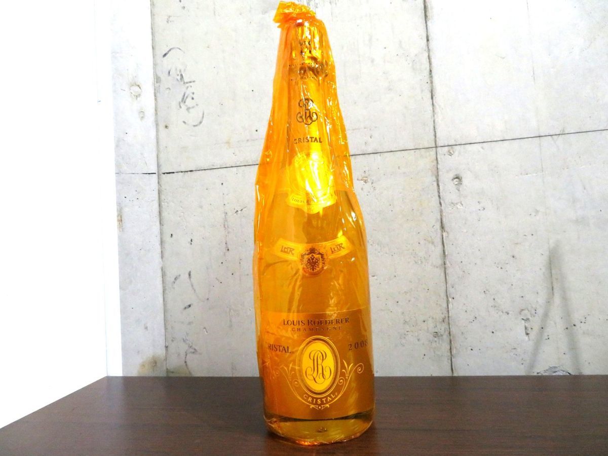 未開栓 ルイロデレール クリスタル 2008 シャンパン LOUIS ROEDERER