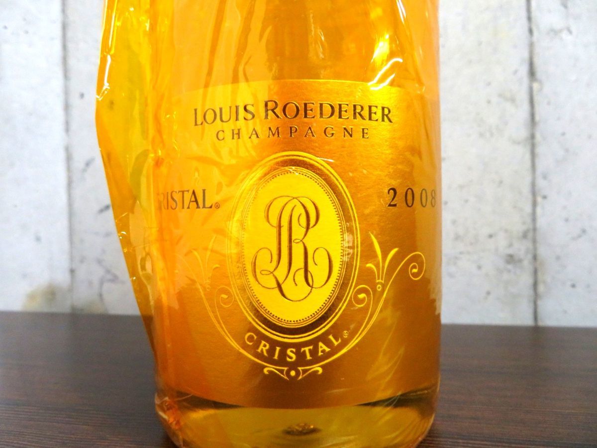 未開栓 ルイロデレール クリスタル 2008 シャンパン LOUIS ROEDERER