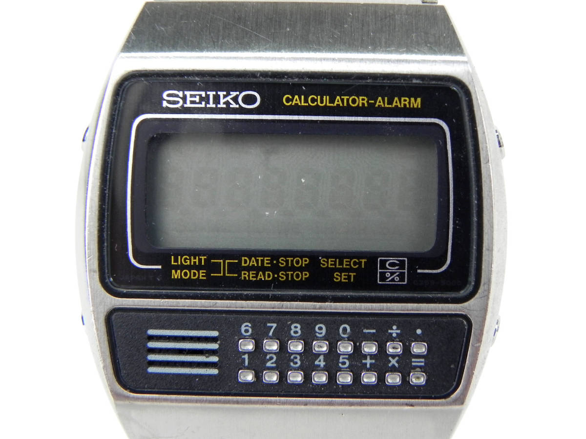 Calculator Seiko Watch - Digital C153-5007 – SEIKO Analog:Shift 