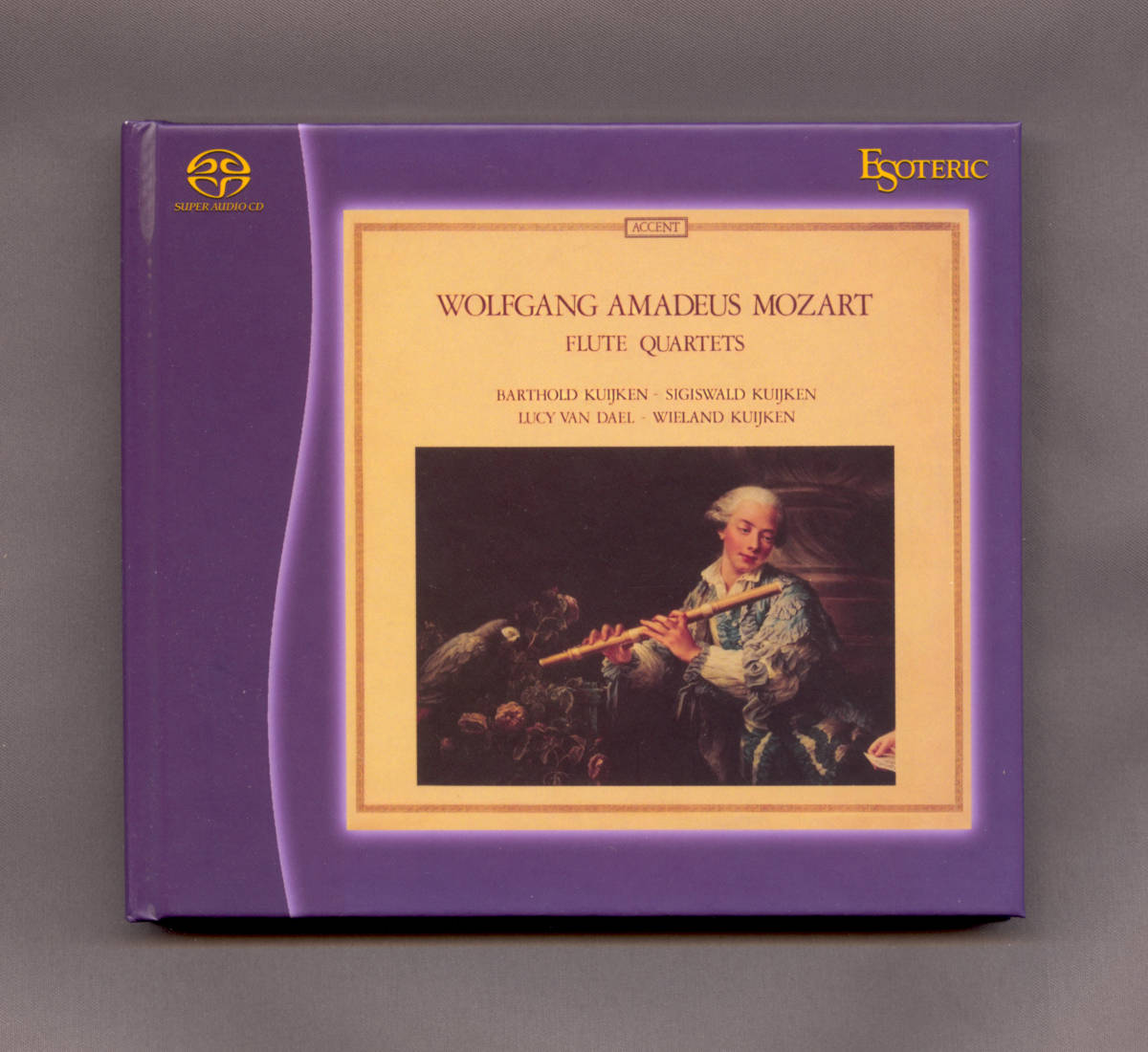 ☆彡 SACD エソテリック モーツァルト フルート四重奏曲全集（中古品
