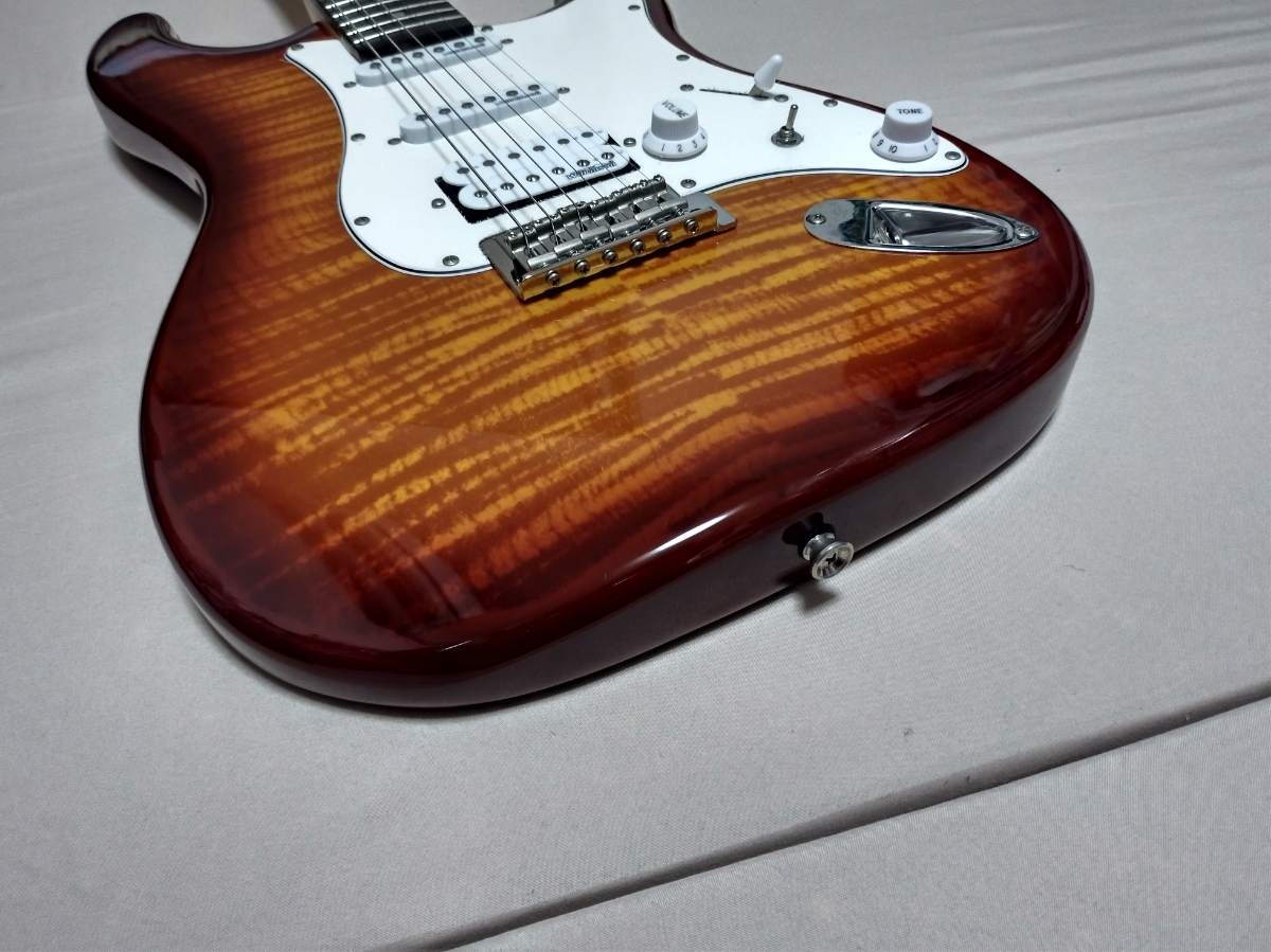 ☆BUSKER'S BST-2H/FM 2TS ストラトタイプギター☆ BUSKER'S BST