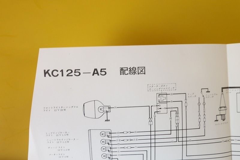 Kawasaki KM90-A5 使用説明書 配線図付き｜Yahoo!フリマ（旧 取扱説明