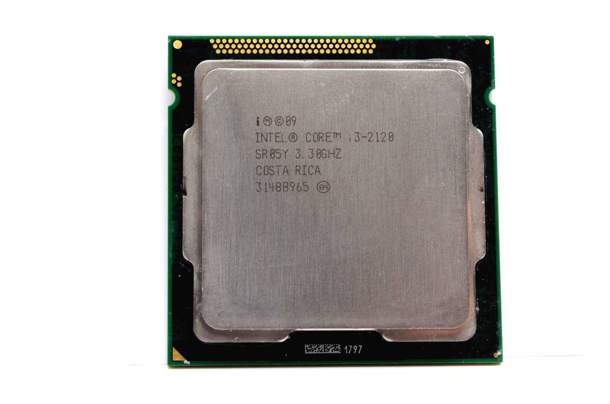 ★動作品からの取り外し品★送料225円から 3個セット Intel CPU Core i3-2120 3.30GHz SR05Y LGA1155 保証つき