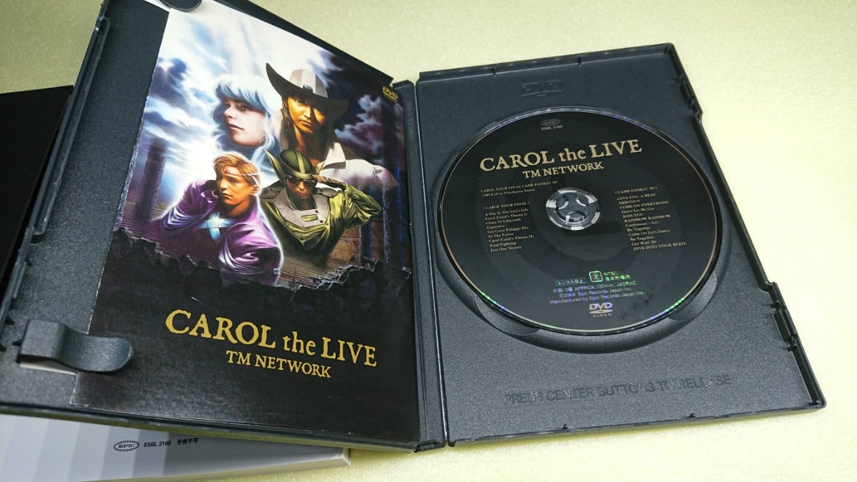 新作入荷，SALE ♪送料無料♪TM NETWORK CAROL the LIVE☆DVD☆