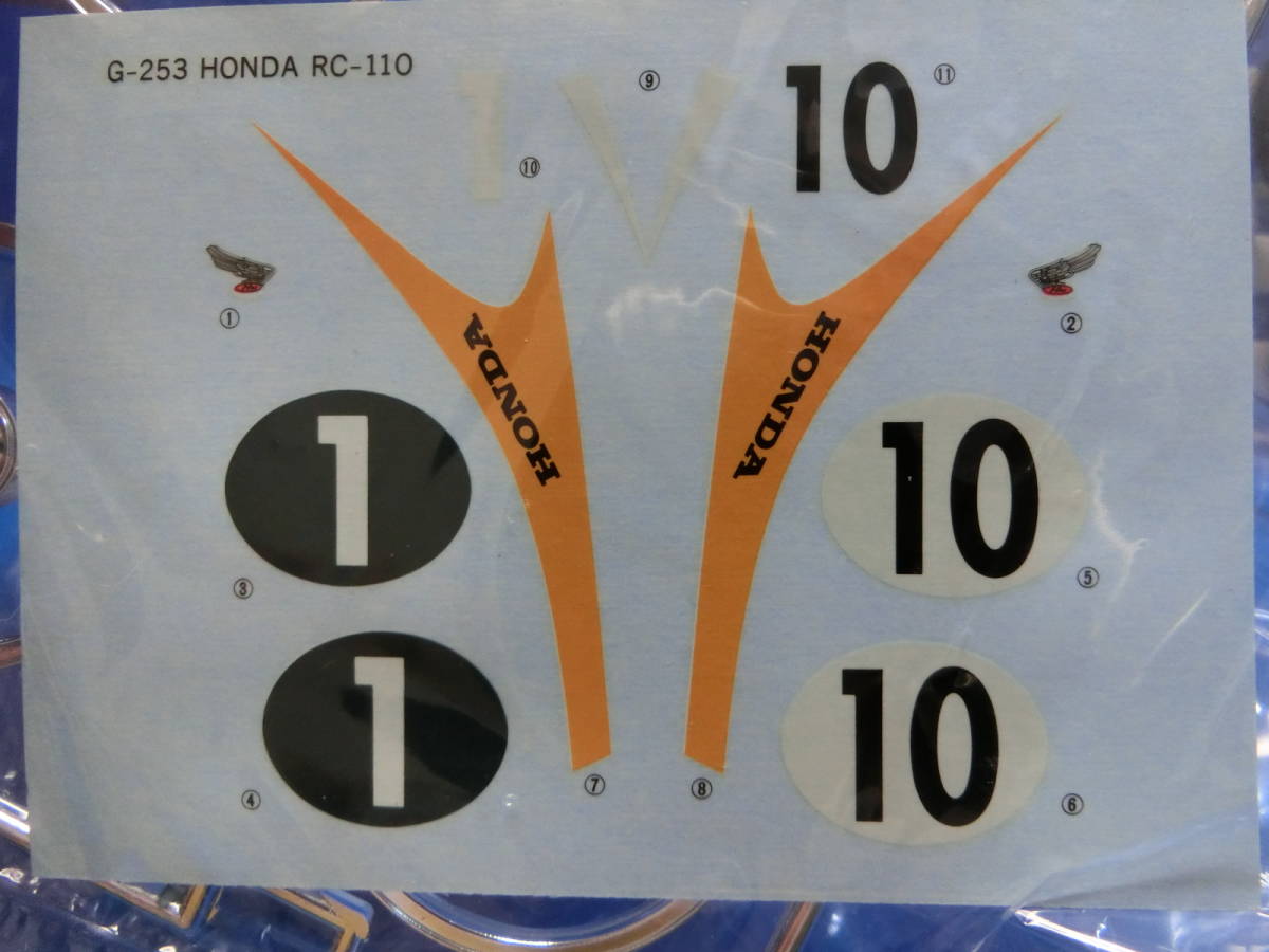 グンゼ ホンダ HONDA ハイテックモデル グンゼ産業 1⁄12 1⁄12 - RC110