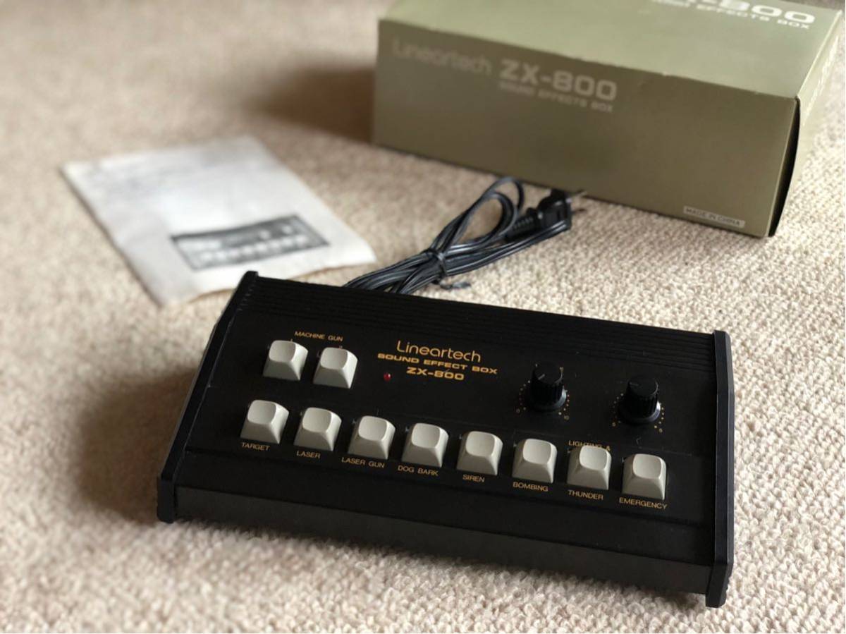 Lineartech SOUND EFFECTS BOX ZX800(DJエフェクター)｜売買されたオークション情報、yahooの商品情報を