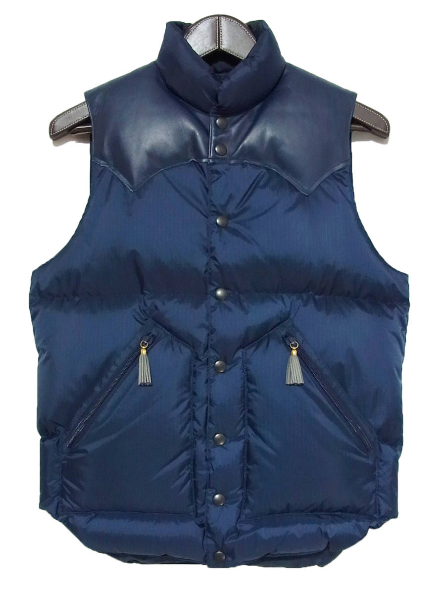 ROCKY MOUNTAIN FEATHERBED × BRIEFING × BEAMS 別注 ダウンベスト 36 