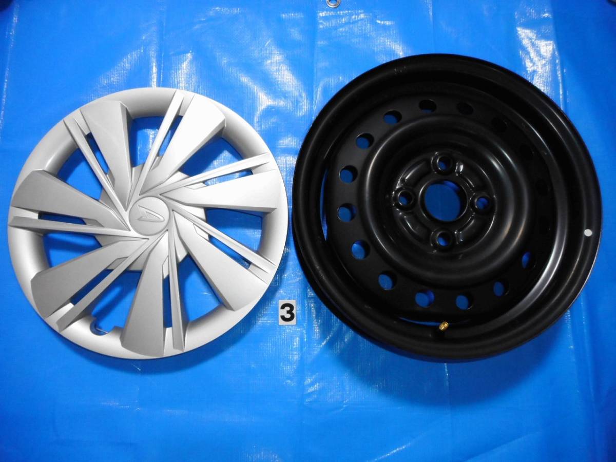 新作入荷，豊富な 良品 ダイハツ ミライース LA350S 純正 14インチ スチールホイール 鉄ホイール ホイールキャップ 42602-B2420 ③(純正品)｜売買されたオークション情報、yahooの商品情報をアーカイブ公開 - オーク 4穴