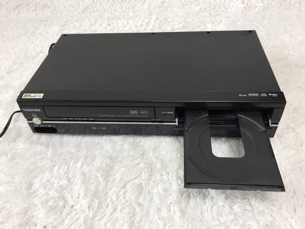 テレビ・映像機器 TOSHIBA ビデオ一体型DVDプレイヤー/ SD-V800/2009年製