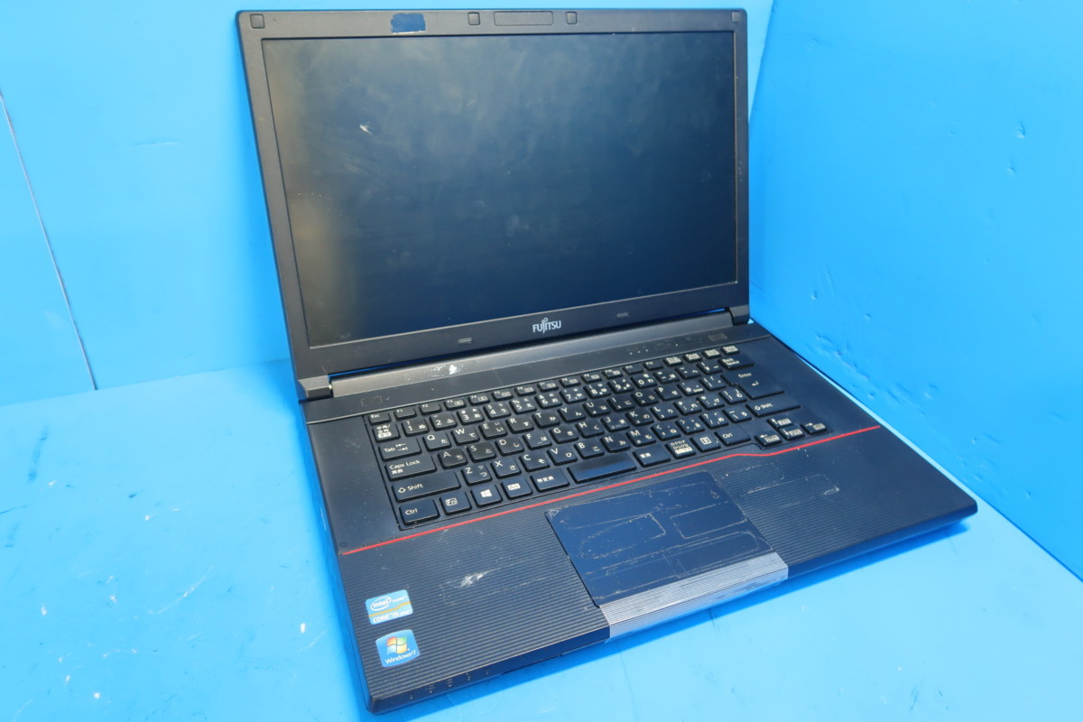 富士通 LIFEBOOK A743/G Core i5-3340M 2.7GHz 4GB DVD-ROM ノート ジャンク N79907
