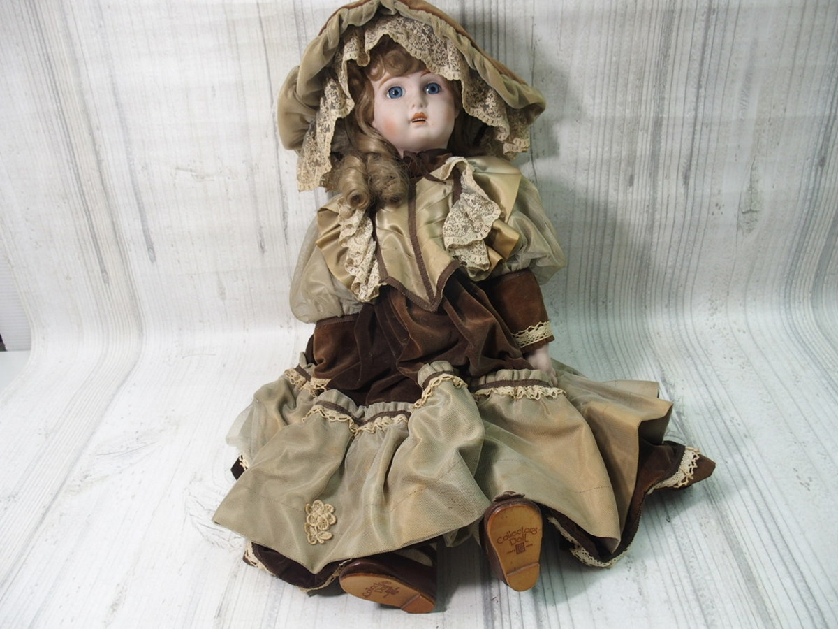 コレクターズドールcollectorsDoll　TRADE C MARK　中古 TRADE MARK C Doll ビスクドール コレクターズドール アンティーク
