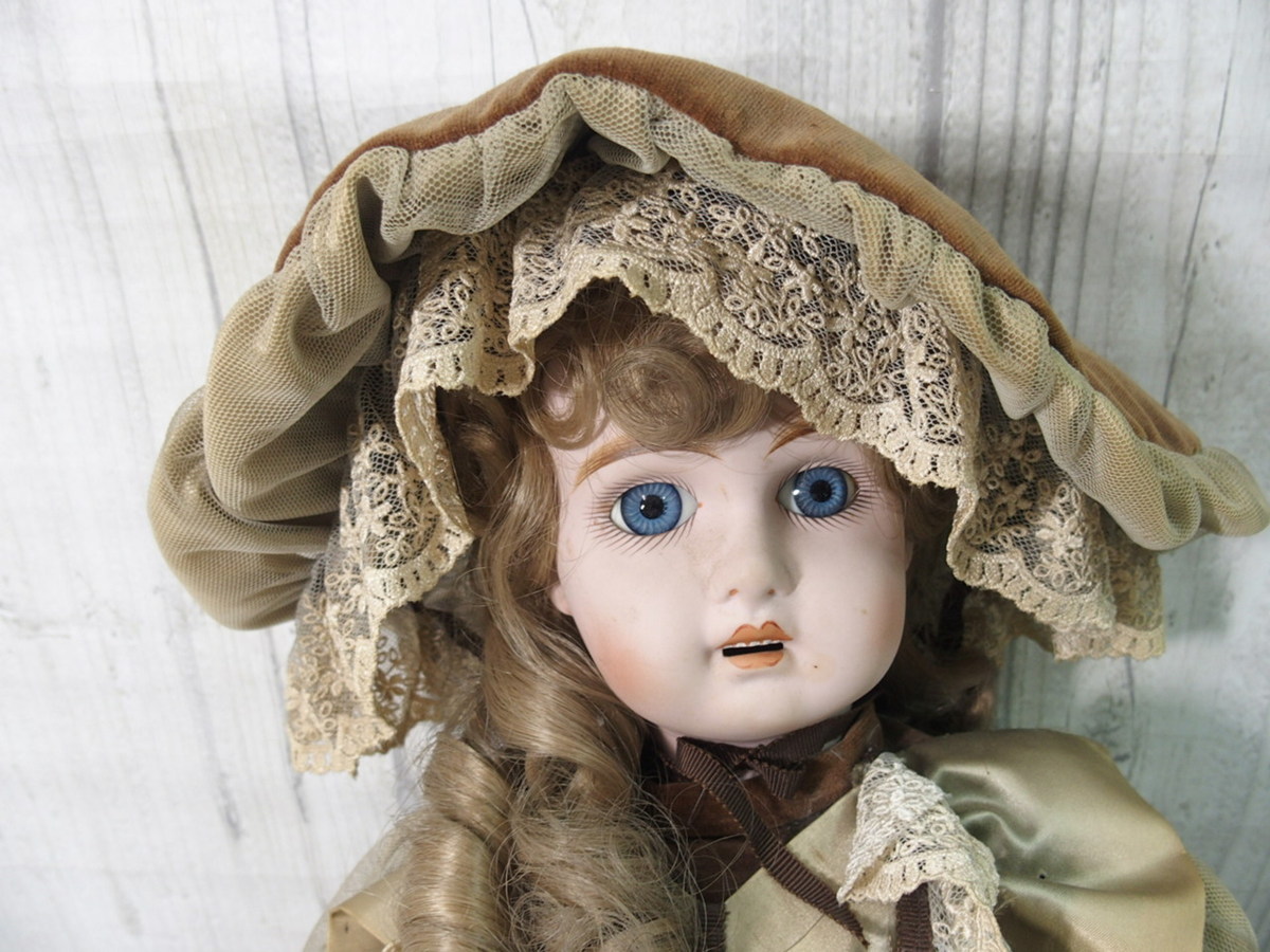 コレクターズドールcollectorsDoll　TRADE C MARK　中古 TRADE MARK C Doll ビスクドール コレクターズドール アンティーク