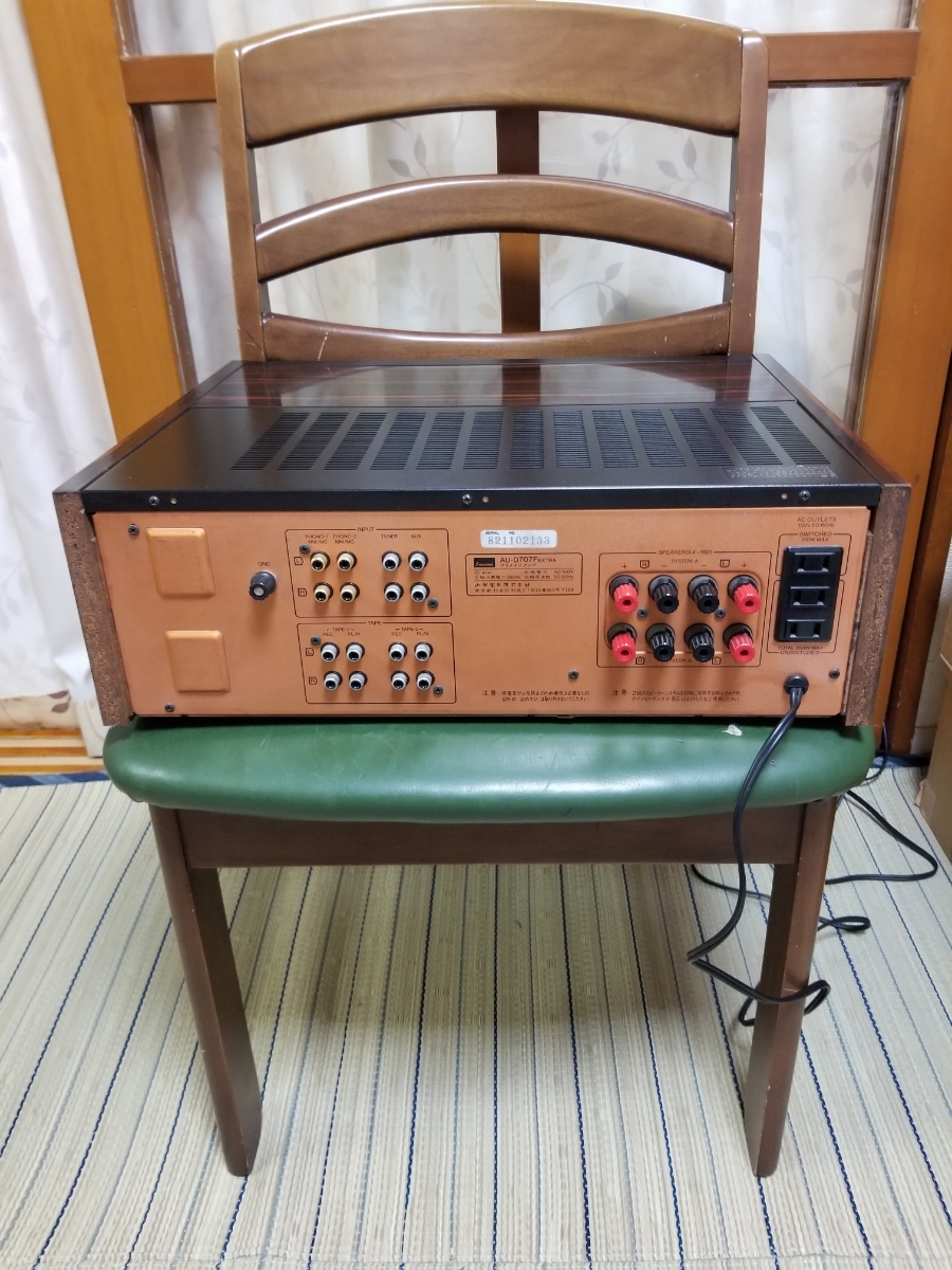 超絶品！整備済完動超美品！山水高級プリメインアンプAU-D707F EXTRA 絶品！整備済完動超美品！山水高級プリメインアンプAU-D707F EXTRA 超