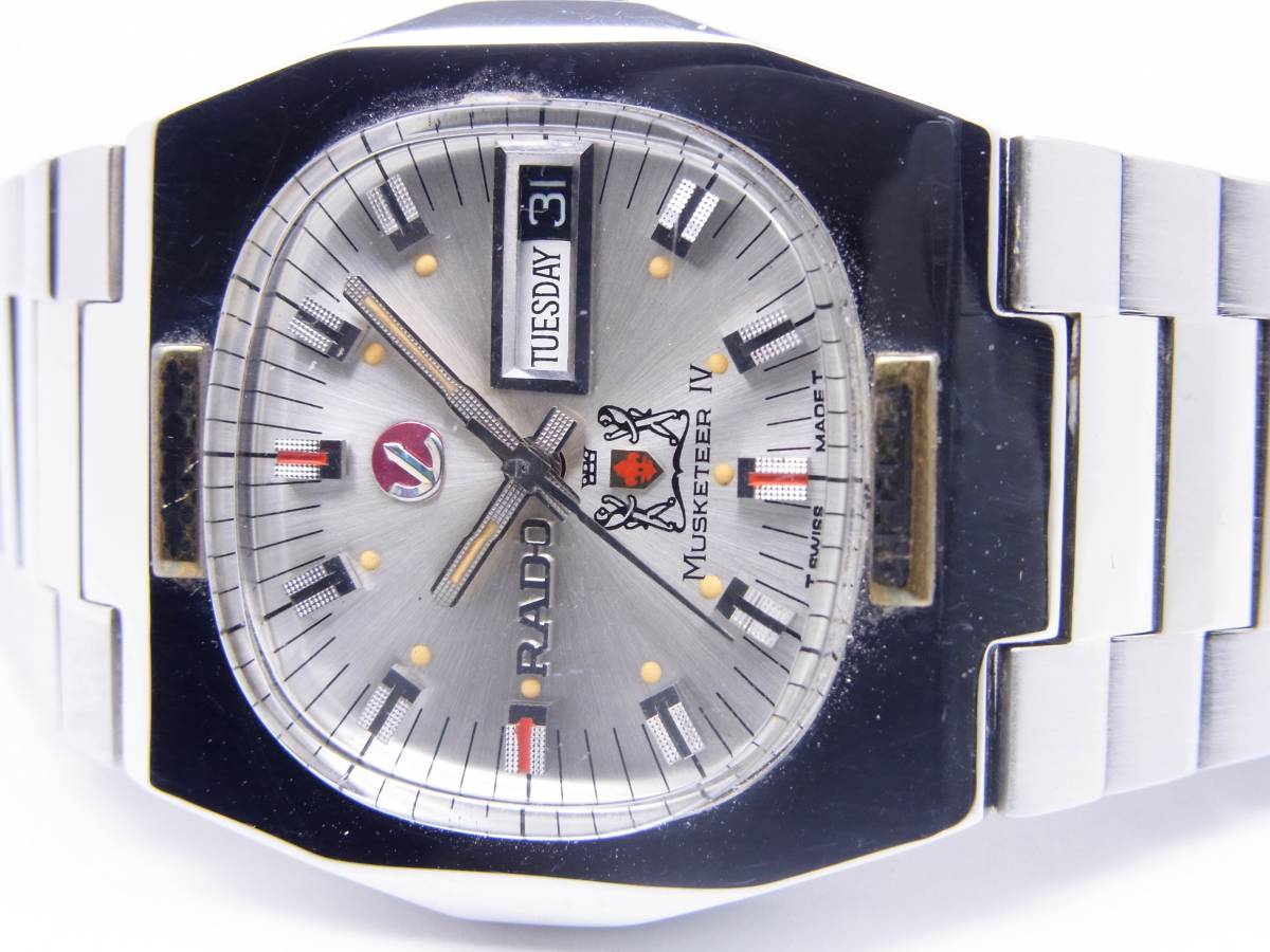 最終価格　メンズ　【RADO】稼働品　自動巻き　マスケティア8 最終価格 メンズ 【RADO】稼働品 自動巻き マスケティア8 Yahoo
