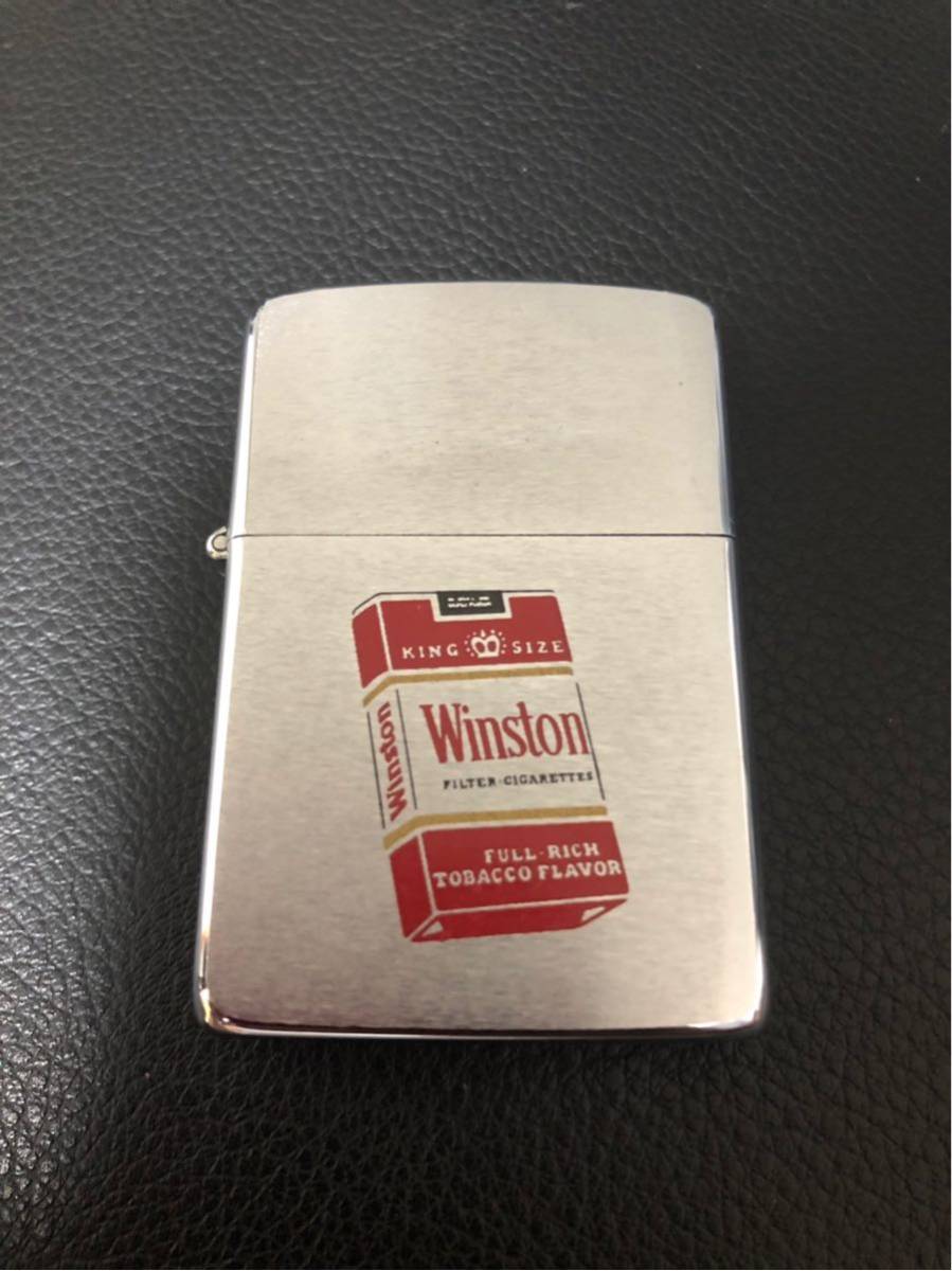 お買い得，限定SALE 新品未使用 1981年 Winston zippo パッケージ柄 ライター ウィンストン タバコ ヴィンテージ ビンテージ