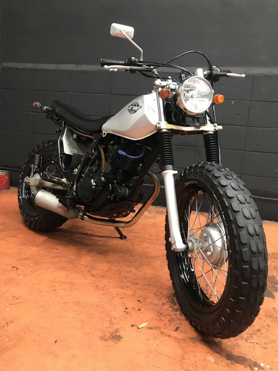ヤマハ TW200 2JL 6237㎞ スカチューン カスタム エンジン実働
